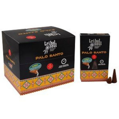 Tribal Soul Backflow Incense ConesPalo Santo For Healing & Purification from B&Q