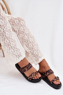 Platform Sandals Step In Style Slip On Comfort Summer Footwear from B&Q