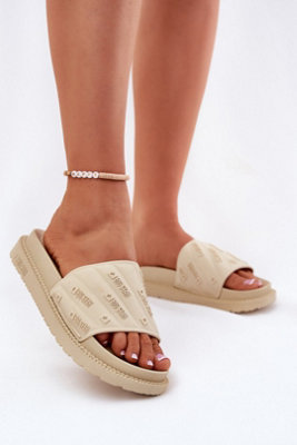  - Big Star Platform Rubber Sandals Slip On Summer Footwear
