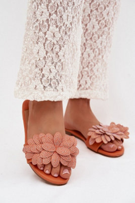 Comfort Flat Flip Flops With Decorative Front For Summer from B&Q