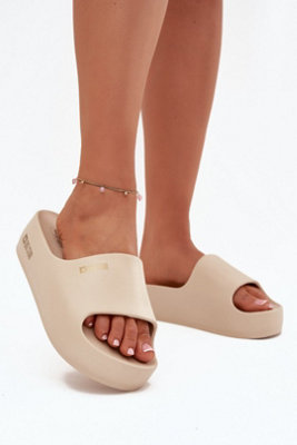 Big Star Foam Platform Flip Flops For Beach And Everyday from B&Q