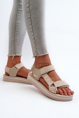 Big Star Velcro Strap Platform Foam Sandals For Summer Comfort from B&Q