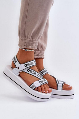 Big Star Velcro Platform Sandals For Summer Comfort Casual from B&Q