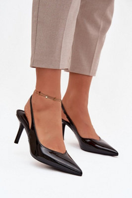 Elegant Pointed Toe High Heel Pumps With Slim Stiletto Design