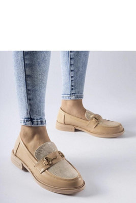 Gennaro Buckle Slip On Almond Toe Moccasins With Rubber Sole from B&Q