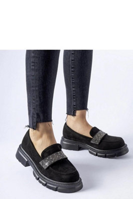 Lightweight Summer Moccasin Loafers With Zircon Detail Slip On from B&Q