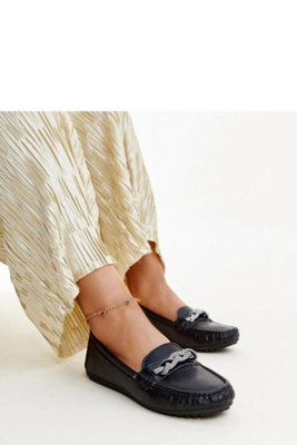 Adiba Zircon Embellished Moccasins For Elegant Comfort Daily from B&Q