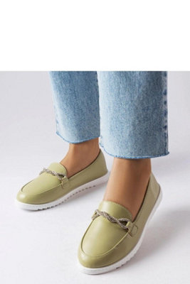 Paola Slip On Rubber Moccasins With Zircon Detail Summer from B&Q