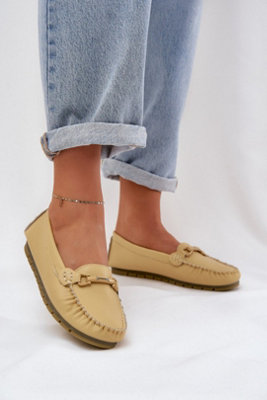 S Barski Moccasin Style Loafers With Rubber Sole Cushion from B&Q
