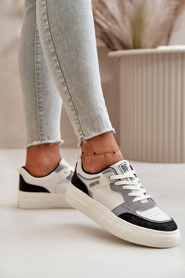 Big Star Sport Sneakers In Leather With Rubber Sole Grip from B&Q