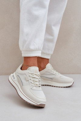 Eco Leather Textile High Polly Insole Sport Everyday Sneakers from B&Q