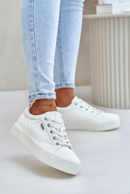  - Platform Insulated Sneakers With Shoe Blanket For Cold Days