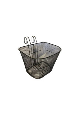  - Detachable Front Metal Bike Basket Lift Off 24X33X25.5Cm
