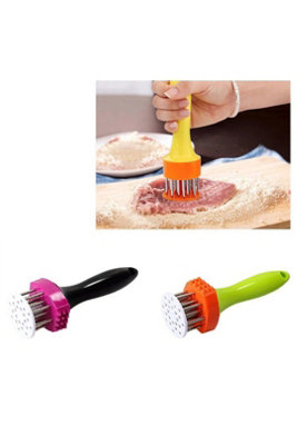  - Professional Stainless Steel Meat Needle Tenderizer For Steaks