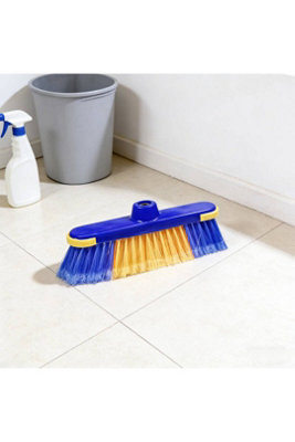  - 26Cm Plastic Cleaning Broom Brush Head No Handle Random Colors