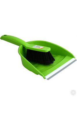  - Plastic Dustpan And Brush Set 23X30 Cm Random Assorted Color