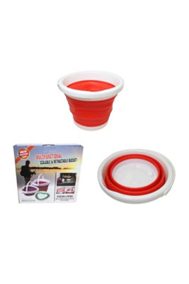 Collapsible Silicone Folding Bucket For Camping Cleaning from B&Q