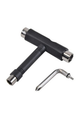  - Metric 5 Way Allen Key Tool For Skateboard Scooter Roller