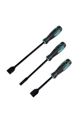  - 3Pcs Long Reach Automotive Gasket Scraper Set Carbon Removal