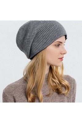 Unisex Thermal Knit Beanie Hat Soft Warm Windproof Crochet from B&Q