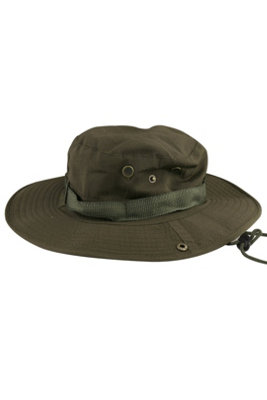 Bucket Cargo Safari Sun Hat Cotton Blend Wide Brim from B&Q