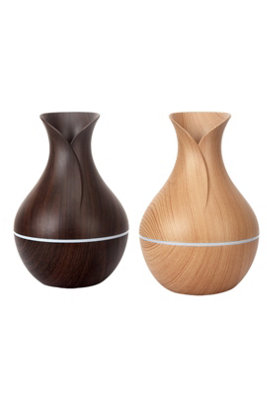  - 200Ml Lavender Aroma Vase Mist Diffuser Usb Soft Light Humidifier