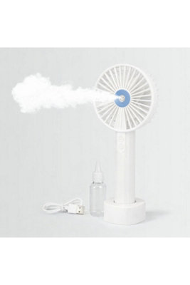  - Portable Mist Spray Fan Mini Handheld Cooler Usb Rechargeable