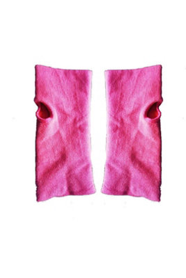 Cotton Fingerless Arm Winter Gloves Long Warmer Mittens from B&Q
