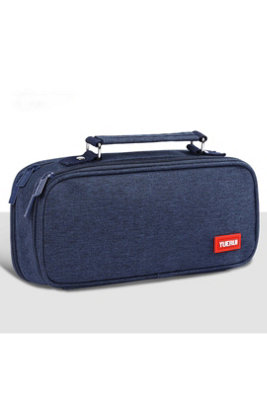 Expandable Canvas Pencil Case Large Capacity For School from B&Q