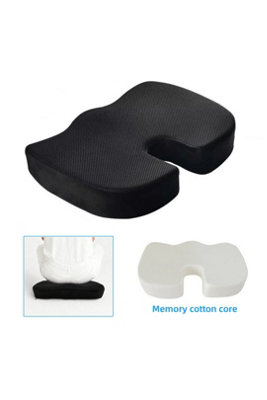  - Memory Foam Coccyx Seat Cushion For Tailbone Pain Relief