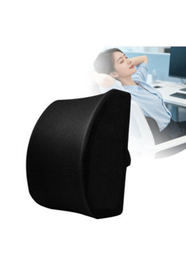 Memory Foam Lumbar Back Support Cushion Pillow For Chair