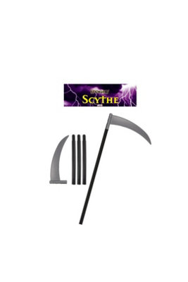  - Halloween Festive Scythe Devil Toy 4 Pack 110Cm Scary Fun