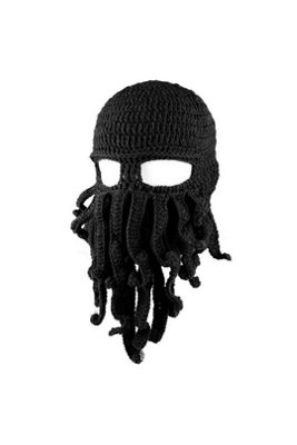 Octopus Beard Beanie Hat Warm Knit Ski Mask Funny Unisex from B&Q
