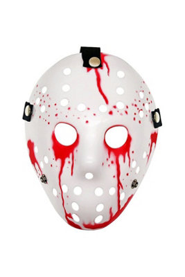 White Pvc Horror Costume Mask Cosplay For Halloween Party from B&Q
