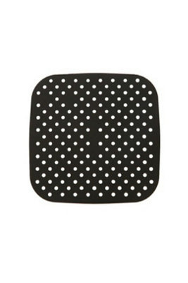 8.5 Inch Reusable Nonstick Air Fryer Liner Silicone Pad Square from B&Q