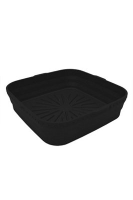 Silicone Air Fryer Baking Basket Liner Reusable Nonstick from B&Q