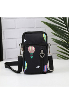  - Mini Crossbody Phone Bag Oxford Cloth Waterproof Pouch Wallet