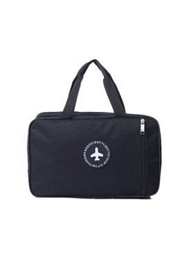 Wet Dry Toiletry Bag Beauty Box Organizer Wash Cosmetic Travel from B&Q