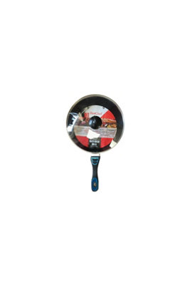 28Cm Speckled Deep Base Frying Pan With Glass Lid Random Colour from B&Q
