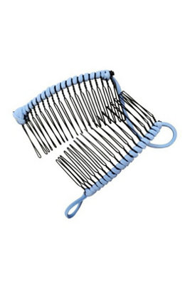 20 Tooth Vintage Stretchable Banana Hair Clip Comb Metal from B&Q
