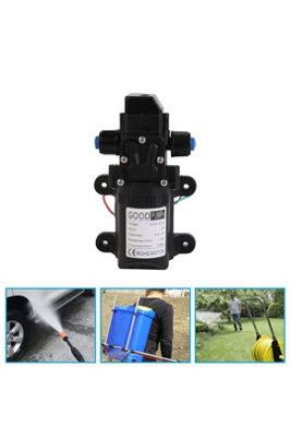 12V High Pressure Diaphragm Self Priming Water Pump 6L Min