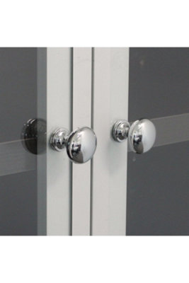  - 4 Pack Brushed Nickel Stainless Steel Cabinet Knobs Pulls