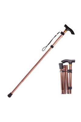 Easy Fold Extendable Walking Cane Adjustable 84 To 94Cm from B&Q