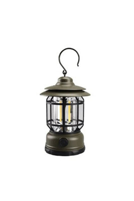  - Plastic Camping Lantern Light 16X11Cm Battery Operated Assorted