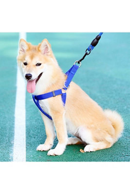  - Heavy Duty Nylon Dog Harness Easy Walking Vest Small Medium
