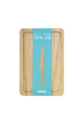  - Wooden Fruit Vegetable Chopping Board Food Prep 30Cm X 20Cm