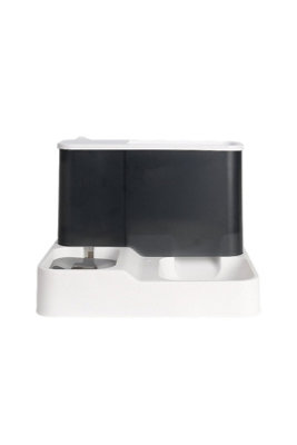 2 In 1 Automatic Pet Feeder Food Water Dispenser Bowl Cat Dog
