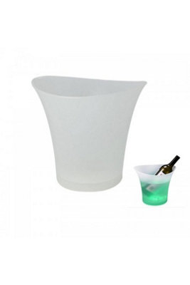  - 5L Led Color Changing Ice Bucket Champagne Wine Drinks Cooler