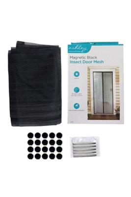 Magnetic Insect Door Mesh Screen Uv Resistant 100X210Cm from B&Q