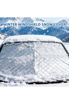 Car Windshield Snow Cover Windproof Frost Ice Shield 58.26X47.24
